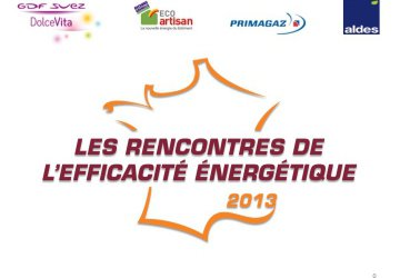 RENCONTRE DE L'EFFICACITE ENERGETIQUE