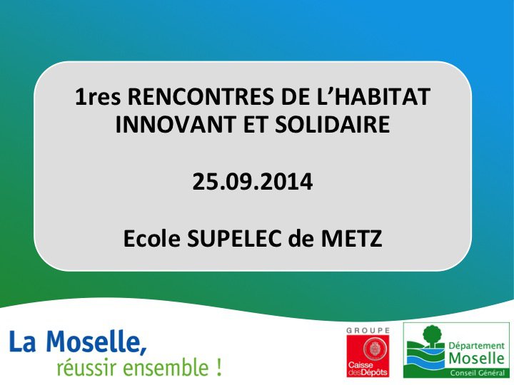 HABITAT INNOVANT ET SOLIDAIRE